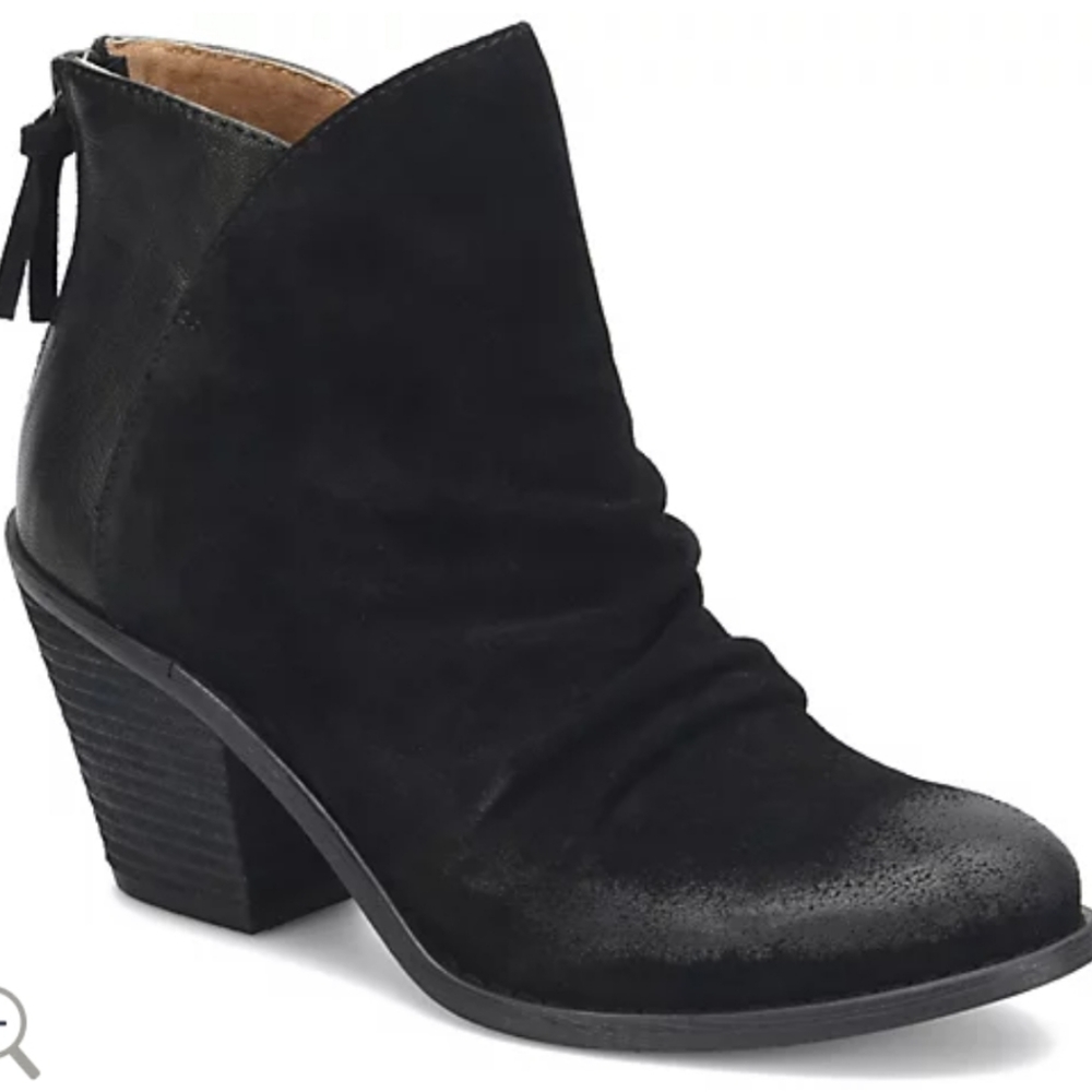 Soft Teyton  Mixed Leather Bootie